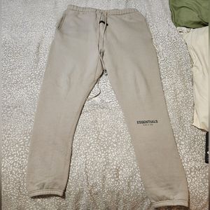 Fear of God essentials tan sweat